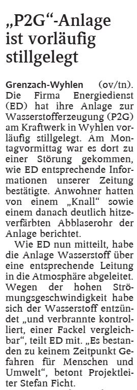 Zeitungsartikel vom 25.06.2020